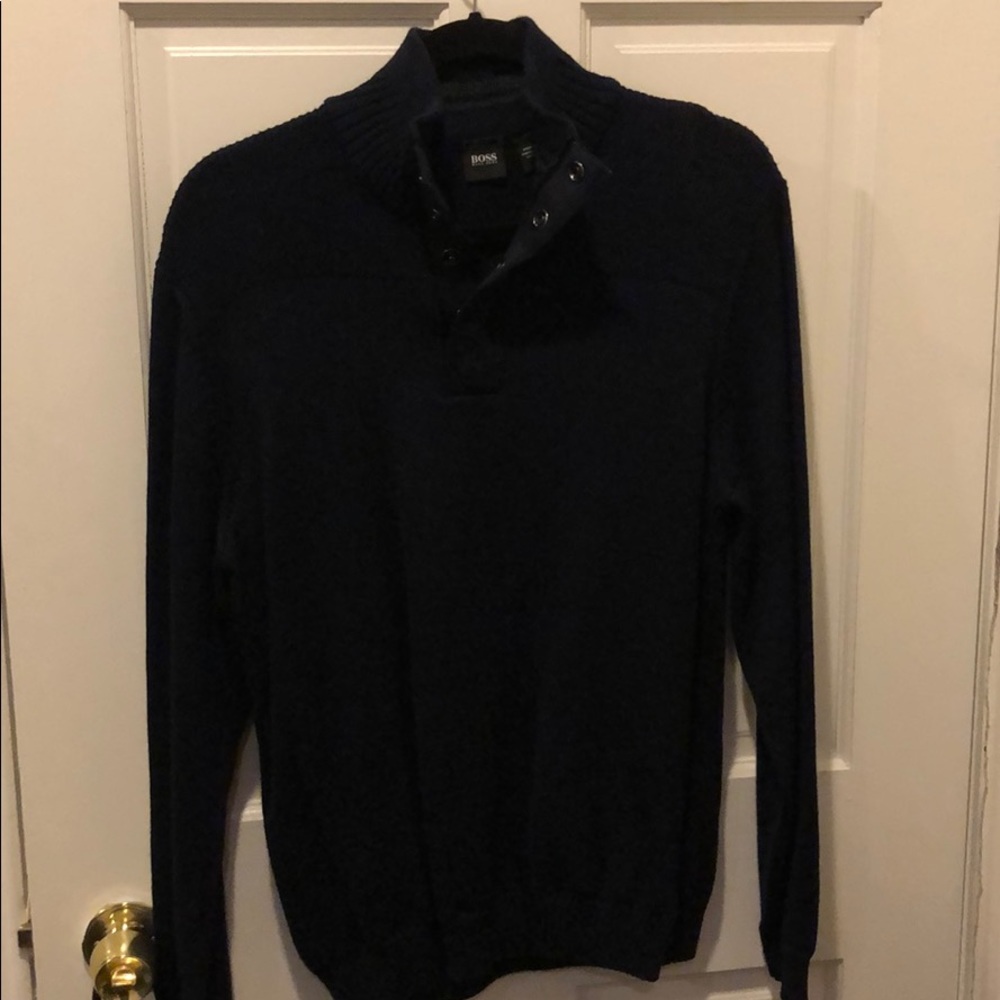 HUGO BOSS cotton pullover